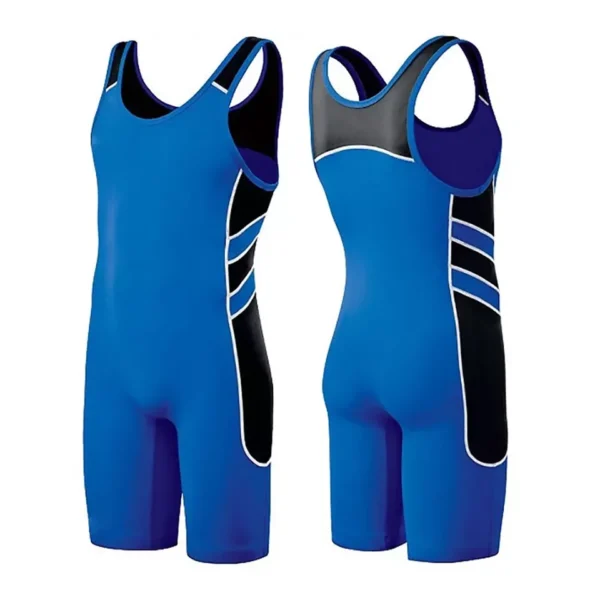 Body Intero Uomo In Poliammide - Slip Singlet Da Wrestling E Sport - Taglie S,M,L - Foto 5